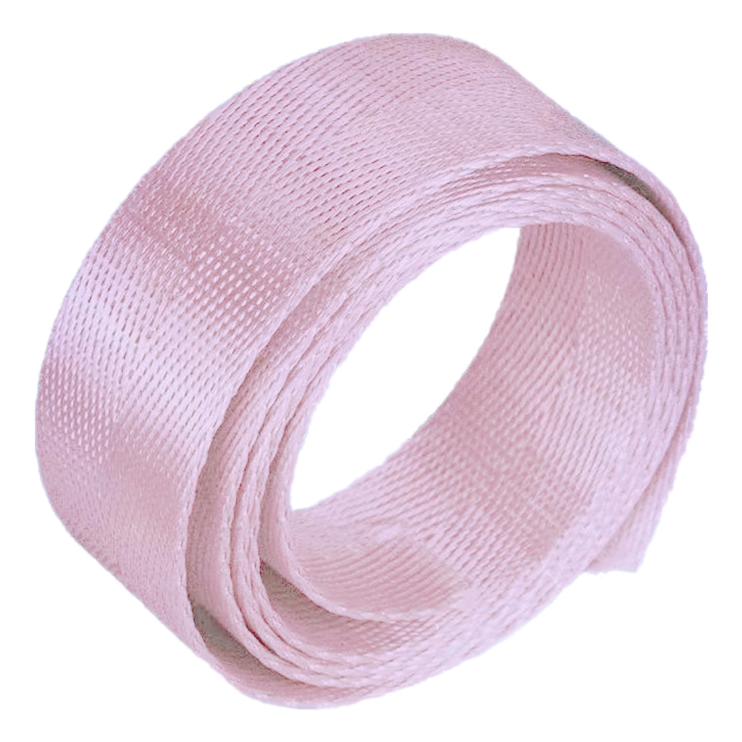 Mocny pas parciany, nylonowa taśma w jodełkę 38 mm, 5-20 jardów, wielokolorowy(Pink,10 yard)