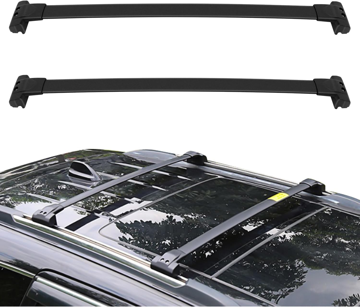 OCPTY Roof Rack Fit for Jeep Grand Cherokee 2011-2020 Luggage Racks Rooftop Cargo Carrier Bag Luggage Kayak Canoe Snowboard Skiboard