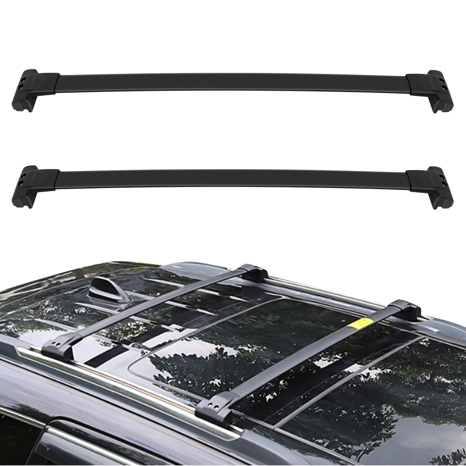 OCPTY Roof Rack Fit for Jeep Grand Cherokee 2011-2020 Luggage Racks Rooftop Cargo Carrier Bag Luggage Kayak Canoe Snowboard Skiboard