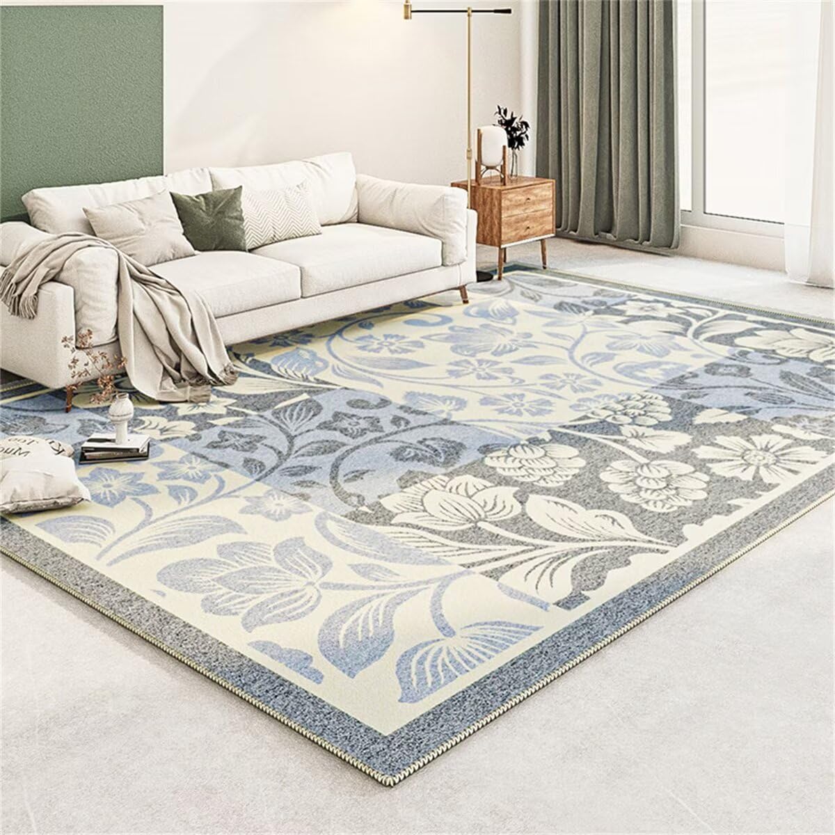Grand tapis de salon 180X250CM style moderne pour espace de jeu de bébé