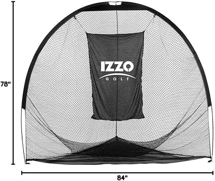 Izzo Golf Tri-Daddy Golf Hitting Net, 6.5' x 7'