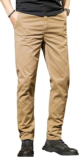 Amazon Gmardar チノパン メンズ 綿パン 耐摩耗 定番 無地 アウトドア カジュアル ストレート ゆったり 長ズボン ボトムス イージーパンツ ロングパンツ カラーパンツ 秋 冬 春服 春 夏 大きいサイズ オールシーズン 31 G8オーカー ロングパンツ 通販