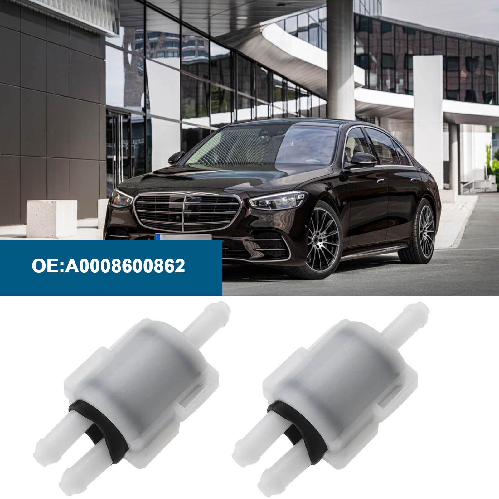 Lot 2 Vannes Lave-Glace Compatible Mercedes-Benz - A0008600862, A0008600062, Etc.