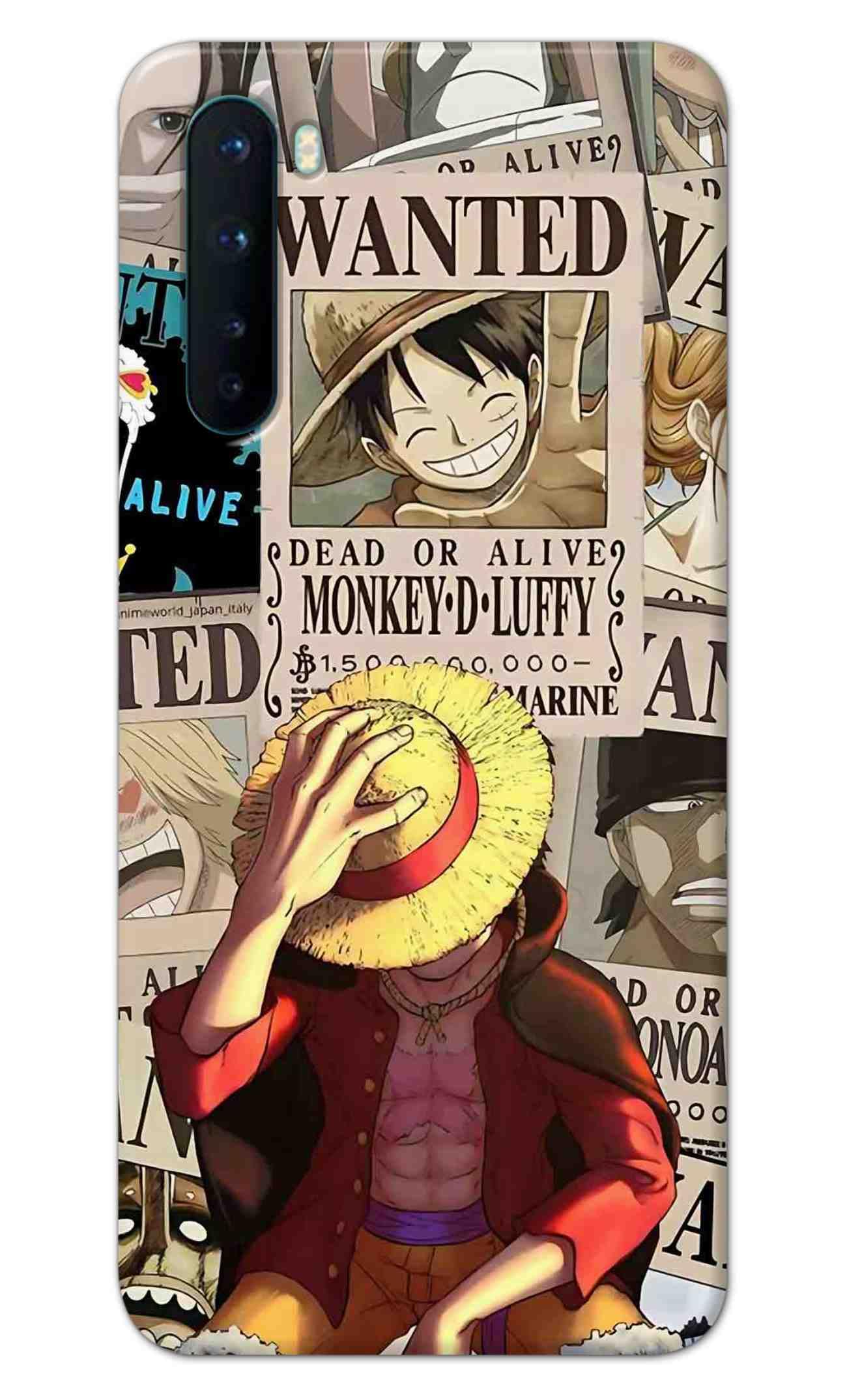NDCOM for OnePlus Nord Back Cover Case Anime One Piece Wanted Luffy (B0CM42SR15) Amazon Price History, Amazon Price Tracker