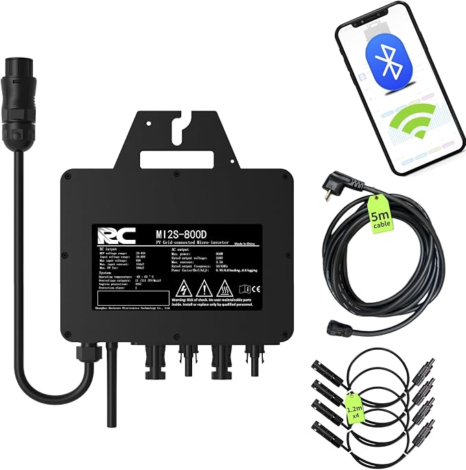 RC micro-omvormer 800W met WiFi MPPT