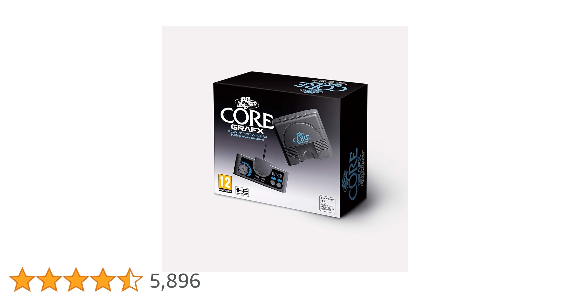 コアグラフィックスミニ　新品未開封品 Amazon.co.jp: PCエンジン コアグラフィックス mini (輸入版:欧州