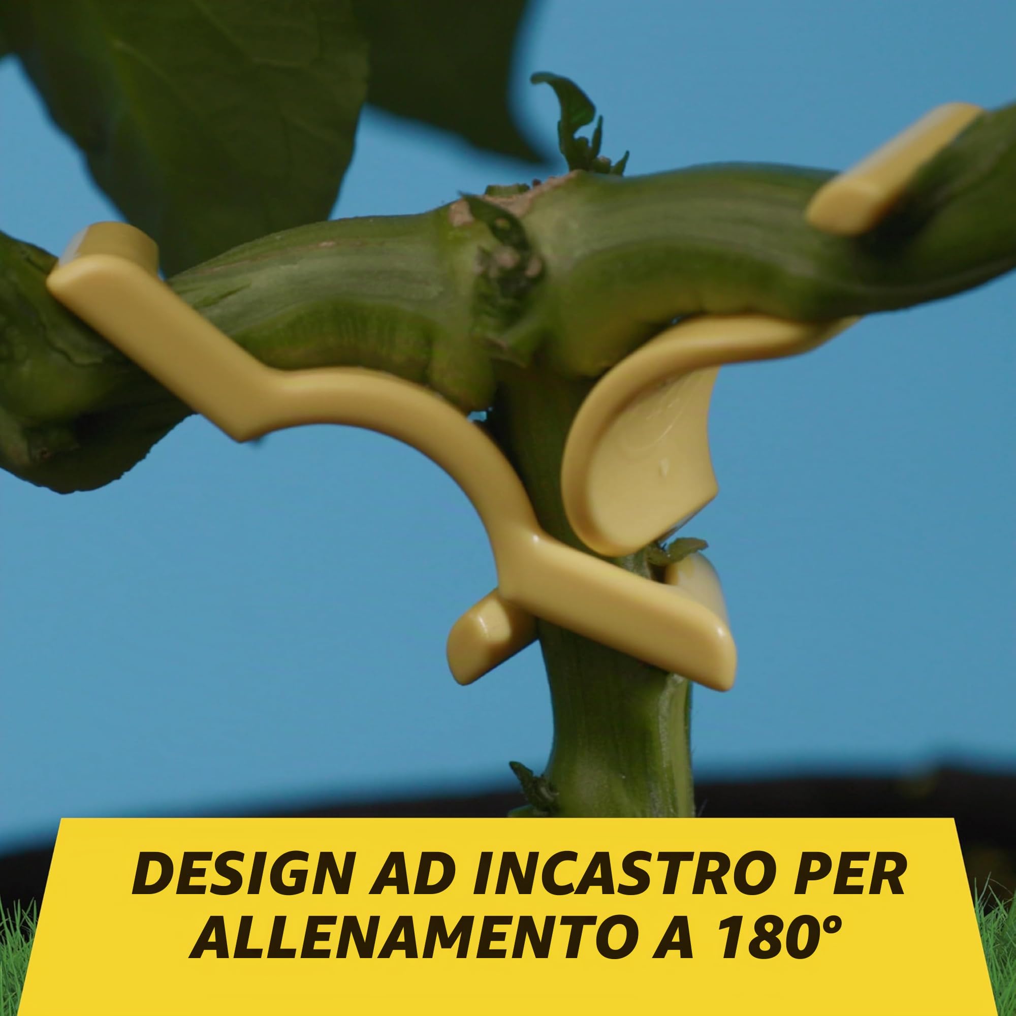 BudClips - Confezione da 20 clip LST per allenamento a basso stress, misura universale, adatte a qualsiasi ramo, realizzate in plastica riciclata al 100%, design ergonomico, non danneggiano