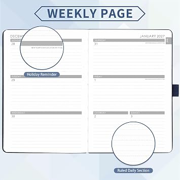 2027 Planner - Agenda Planner 2027 Weekly Monthly Planner