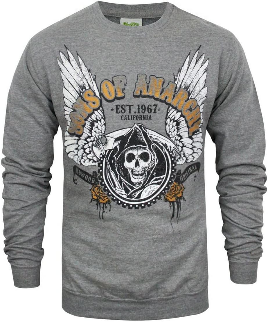 Men's Anarchy Reaper Sweater by Sons of Anarchy