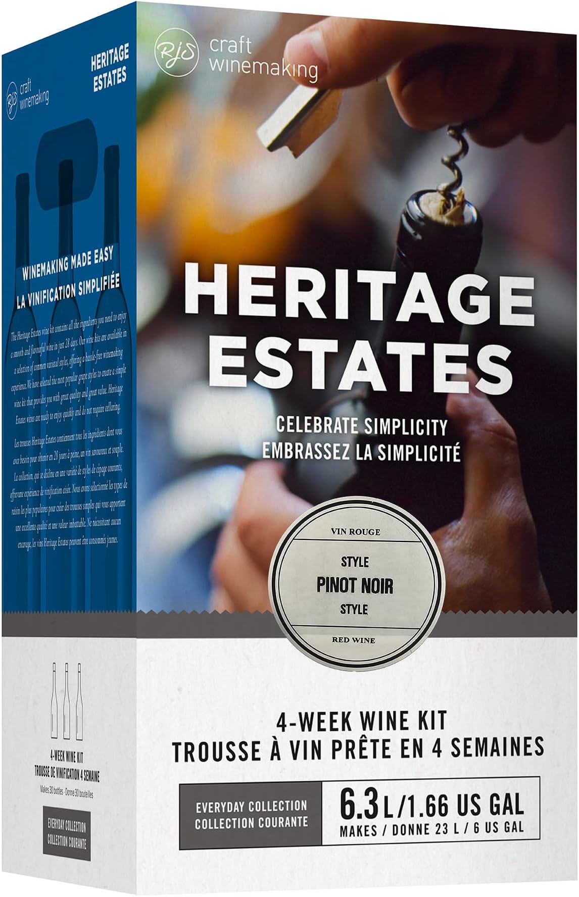 Wine Ingredient Kit - Heritage Pinot Noir Wine Ingredient Kit