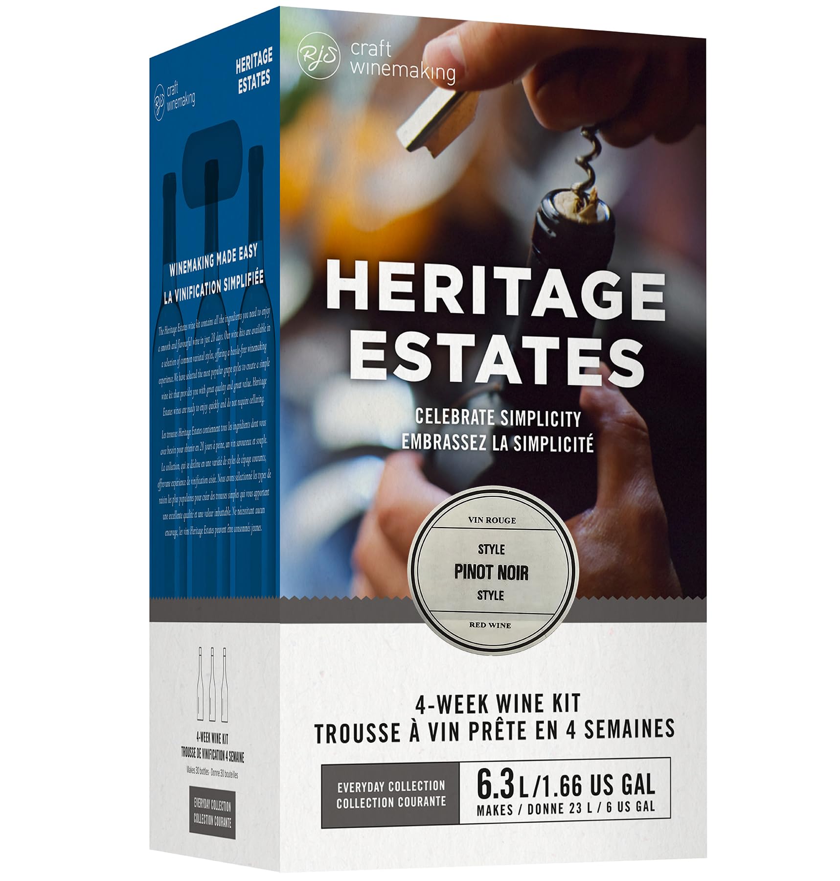 Wine Ingredient Kit - Heritage Pinot Noir Wine Ingredient Kit