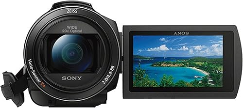 Miniatura 3 de Sony FDR-AX53 4K Ultra HD - Videocámara de manita, memoria de 128 GB, micrófono de video de escopeta, agarre de mano, trípode, funda y más