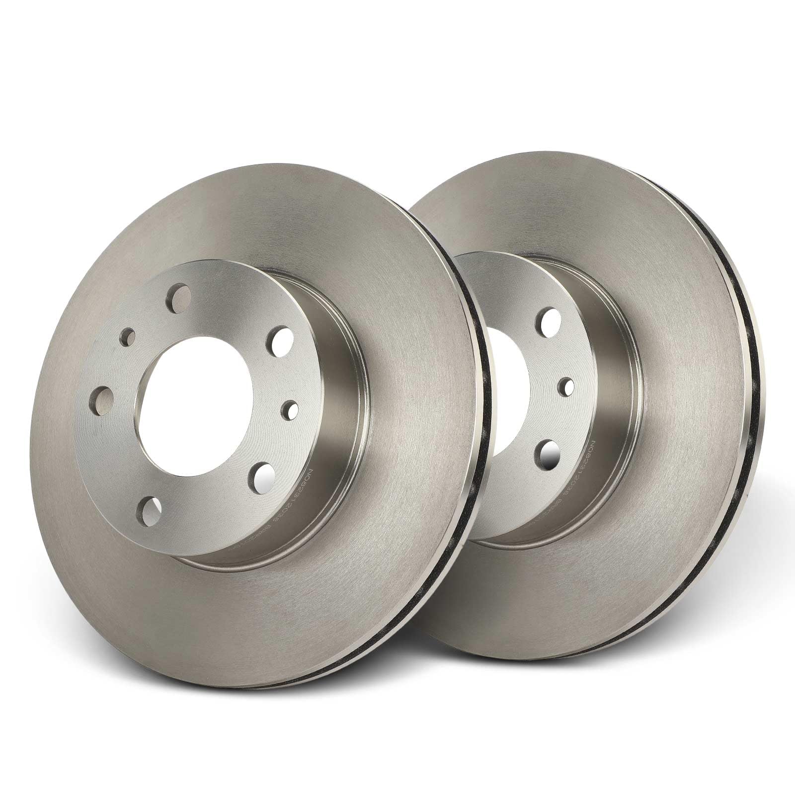 Frankberg Set di dischi freno incl. 2x Dischi Freno Anteriore Ventilato Diametro280mm Compatibile con Ducato Furgone 250 Ducato Bus 250 Boxer Bus Jumper Bus Replace# 424926,4246L2