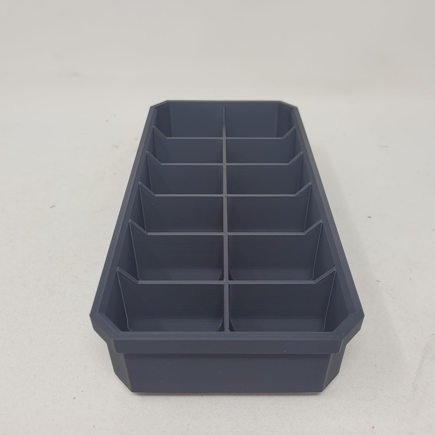 Nuts and Bolts Storage Tray with 12 Sections Black 3 Organizers