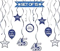 Vista 23 de Juego de decoraciones para fiesta de cumpleaños número 16, serpentinas moradas con soporte de globo de mesa morado, decoraciones de fiesta