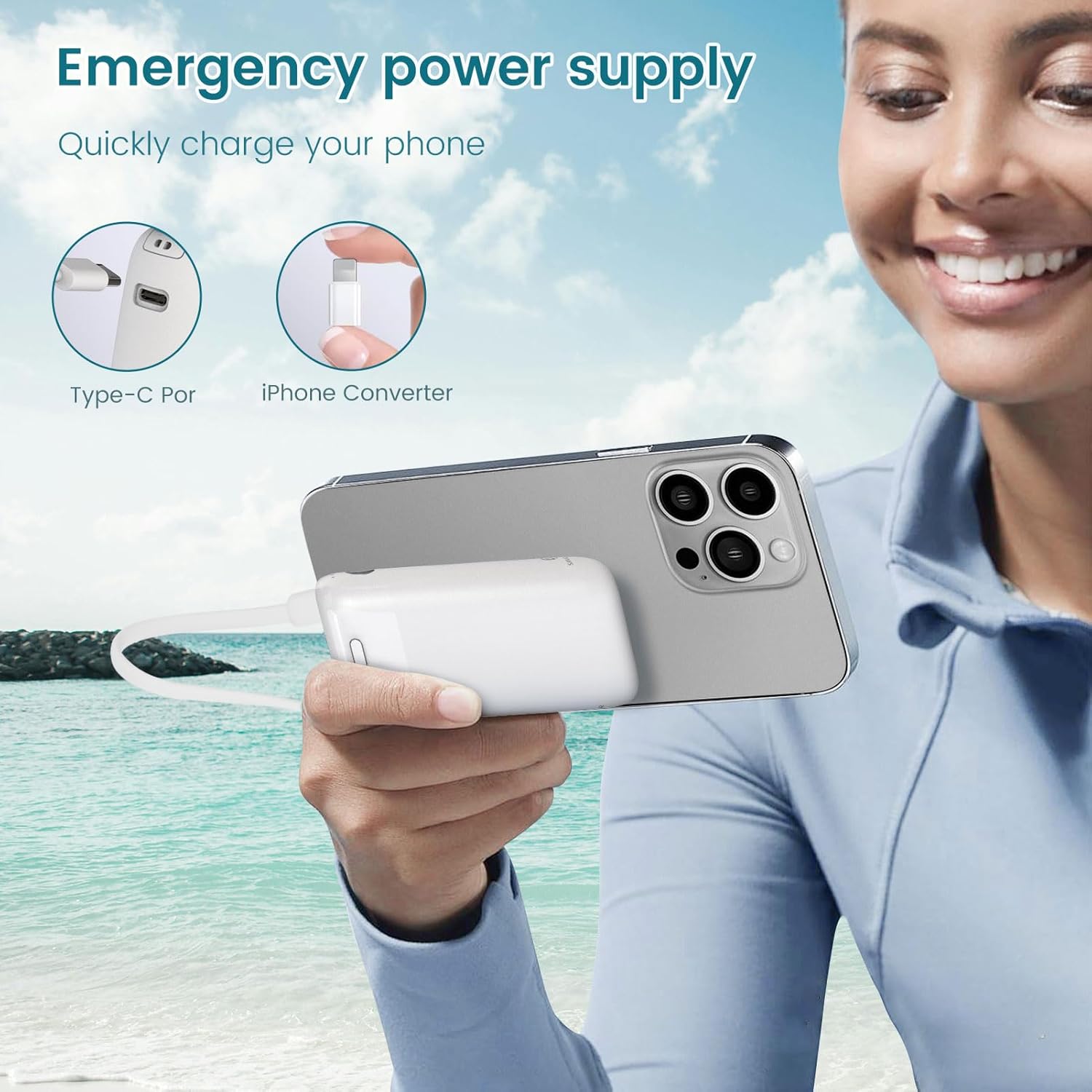 Hand Held Fan with 5X Faster Cooling Speed,Multi-functional Small Personal Portable Fan for Travel，4000mAh Rechargable Brushless Motor 11W RPM Powerful Mini Fan for Cooling, Cleaning,Drying,Inflating