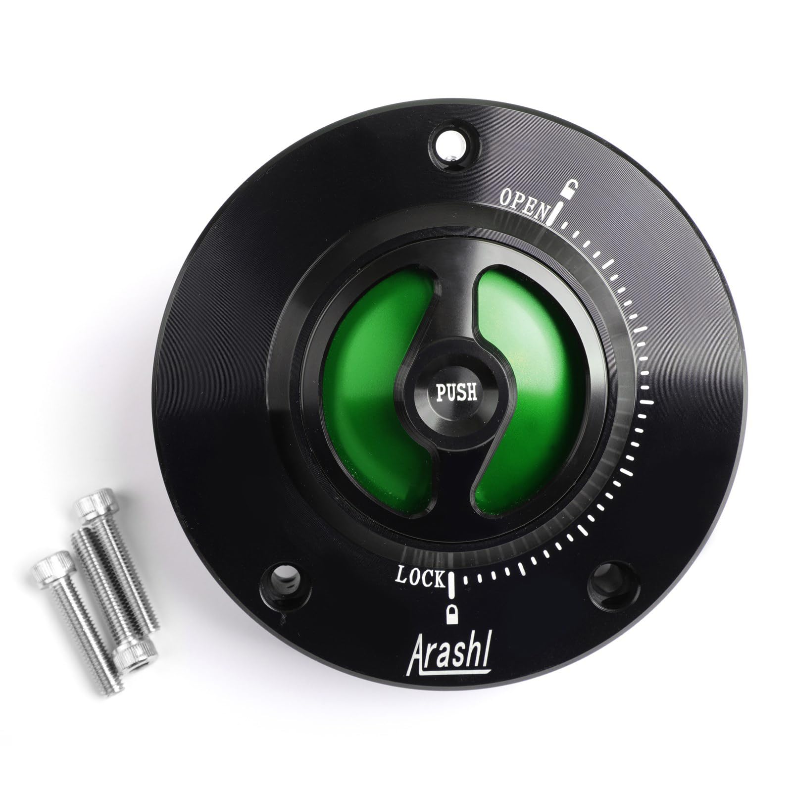 For GSF 650/1200S/1250 BANDIT 2005-2018 Green KEYLESS Fuel Gas Tank Cap