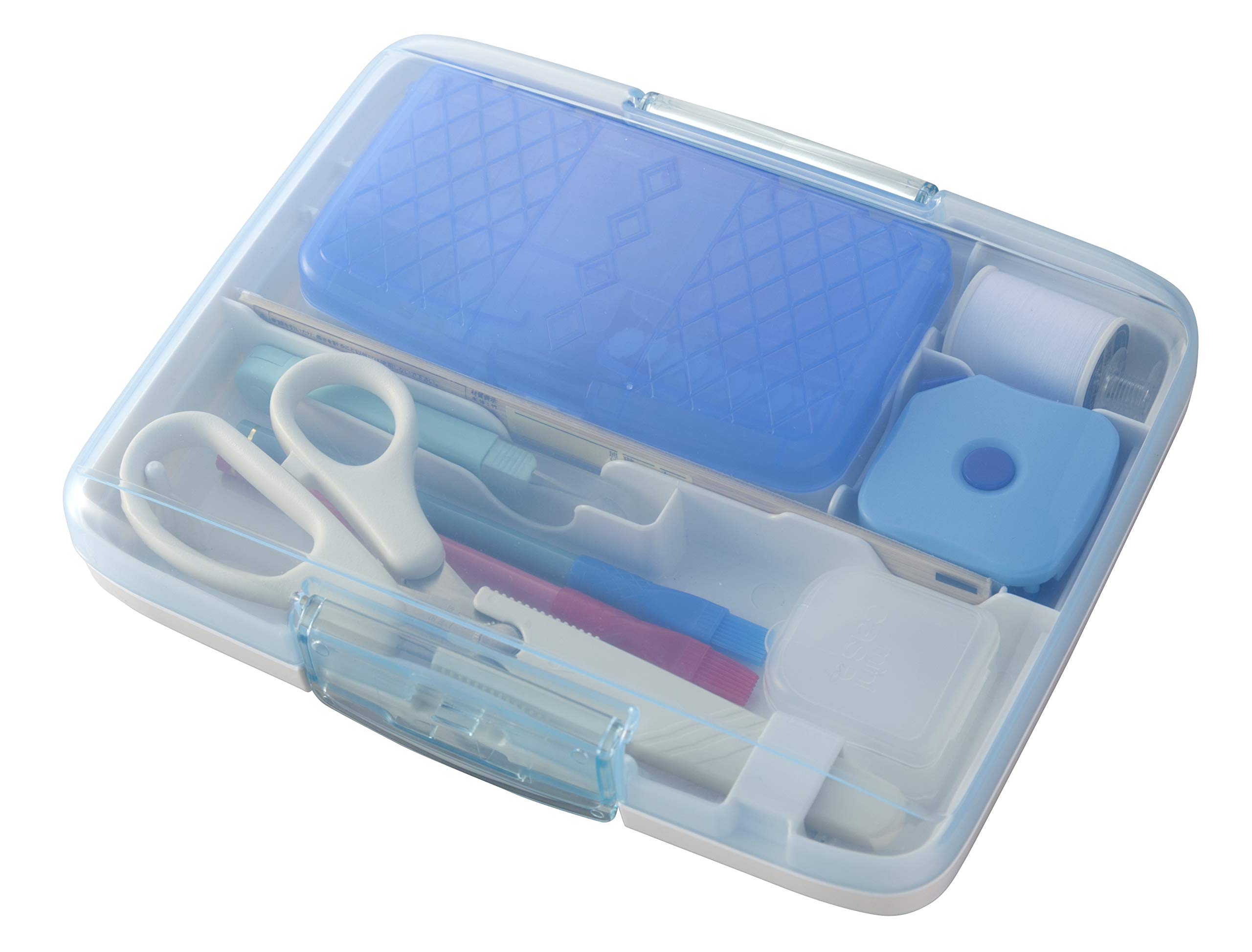 Amazon 裁縫セット スリム 日本製裁ちばさみ 小学校 小学生 男の子 女の子 おしゃれ サイダー 裁縫道具セット 通販