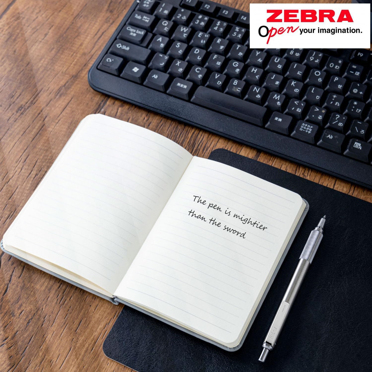 ZEBRA C-BA76-ZA-AZ F-701 Oil-based Ballpoint Pen, 0.7mm, All Metal