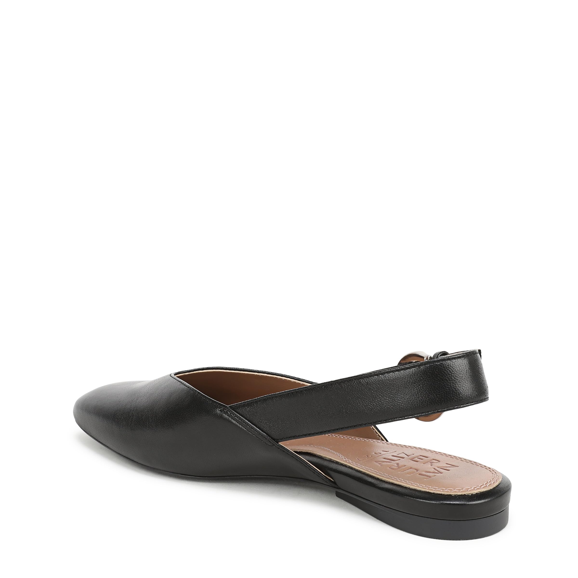 Naturalizer Zapatos de Mujer con Cristales, Piel Negra, 5 UK Wide