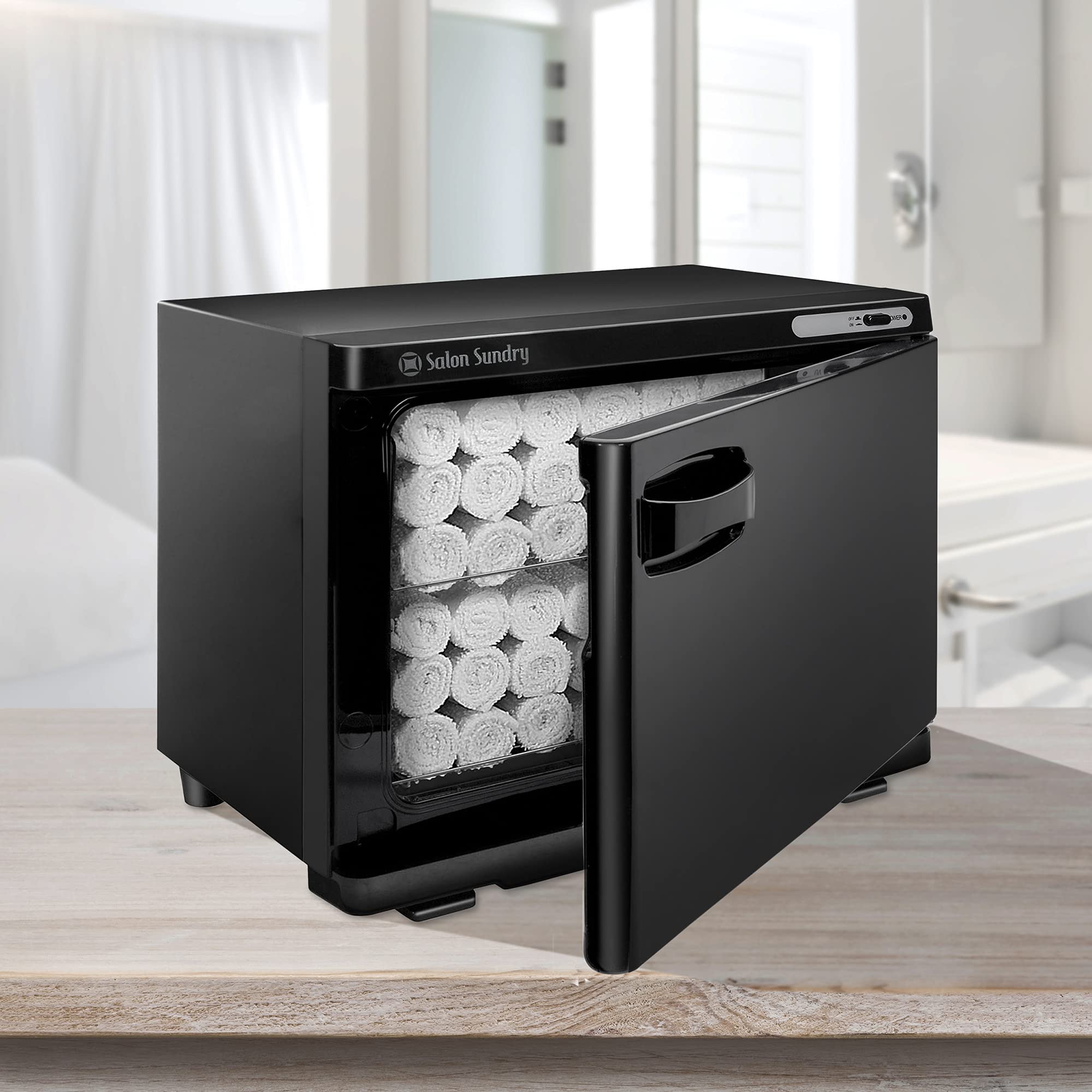 Amazon.com: Salon Sundry Professional High Capacity Hot Towel Warmer  Cabinet - Facial Spa and Salon Equipment - Black : Beauty u0026 Personal Care