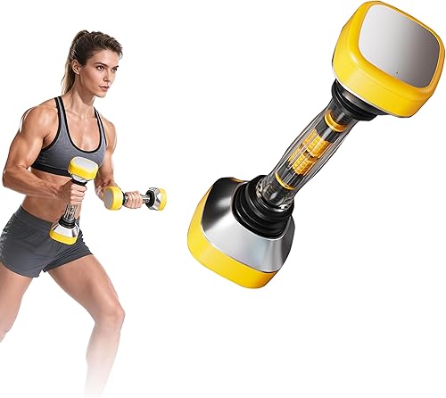 Miniatura 1 de Mancuerna ajustable de 5.5 libras con agarre antideslizante, también disponible mancuernas ajustables estándar de 5 y 25 libras, juego de