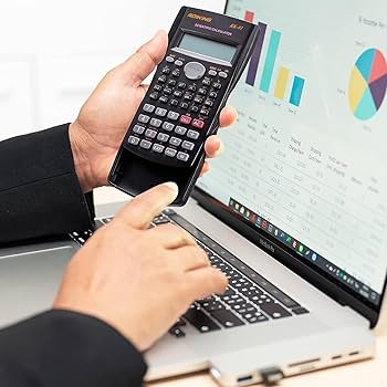 Scientific Calculator With 240 Multi-function Enhance Learning 2-Line Display Electronic Calculator, Perfect For GCSE A Level Math Calculator And Secondary School Calculator