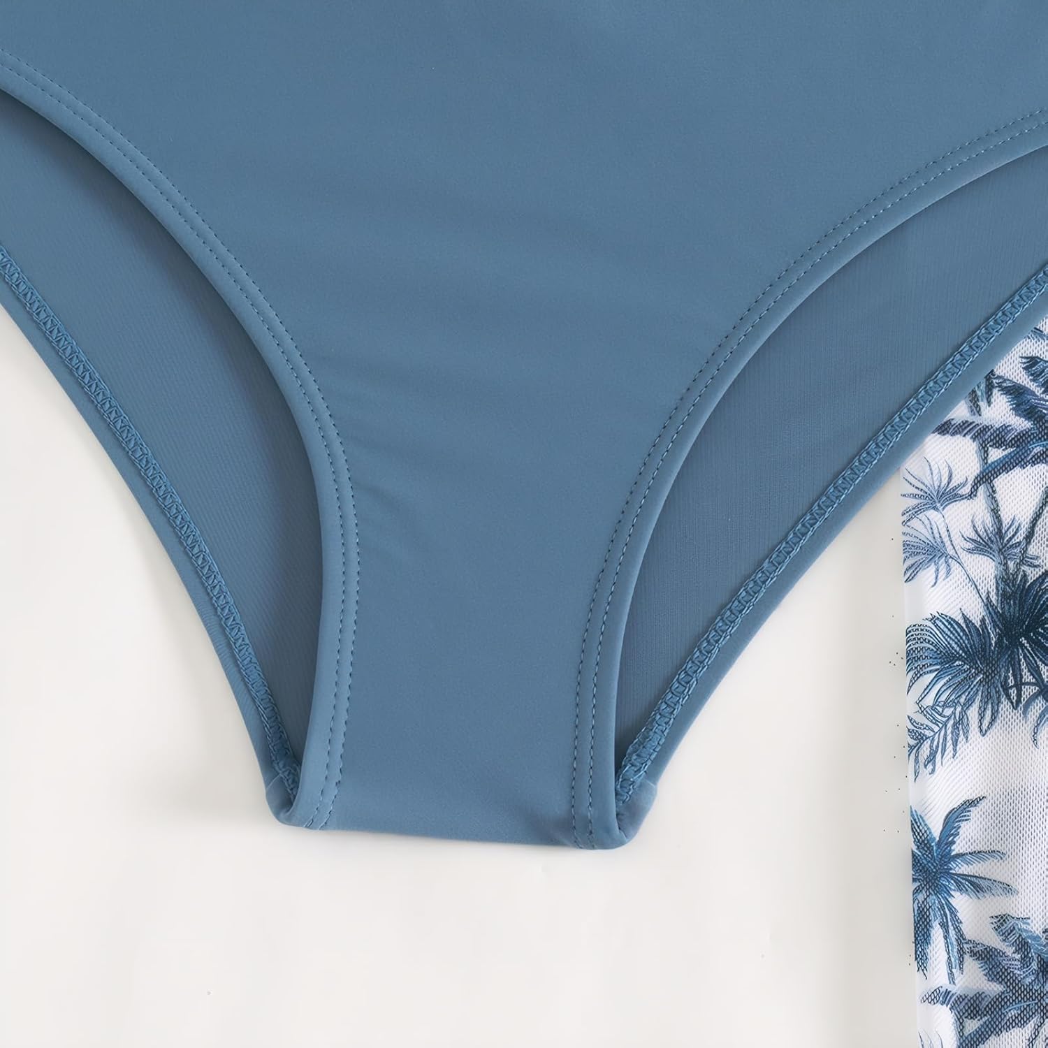 Girls Swimsuit Bathing Suits Bikini Set 3 Piece Girls' Swimwear Bathing Suit with Cover Up Skirt 7-16T - Image 3