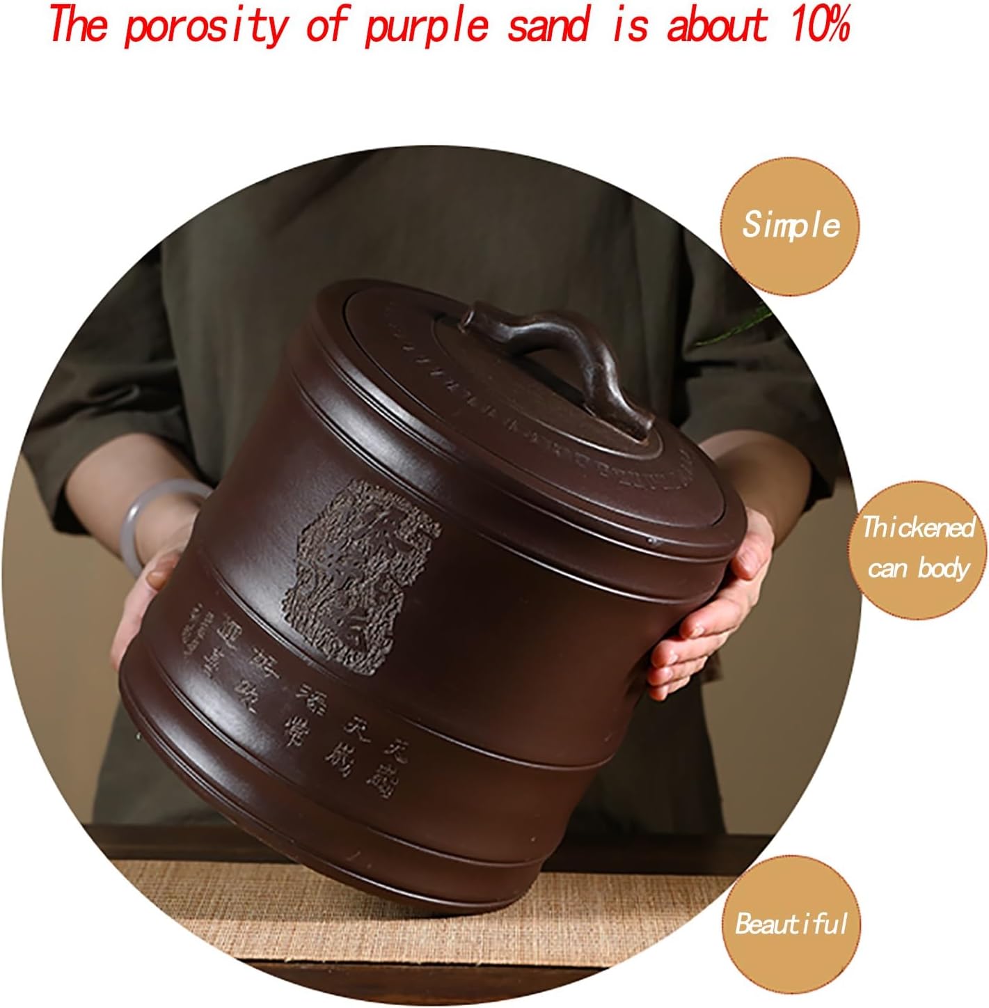 Ceramic Rice Cylinder With Lid Large Capacity Storage Rice Container Sealed Grain Dispenser Bucket Household Large Rice Jar Storage Tank For Soybeans Corn Flour Oatmeal(A,Capacity 50kg)