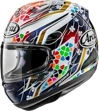 Arai Corsair-X Nakagami 3 Adult Street Motorcycle Helmet - Multicolored/X-Large