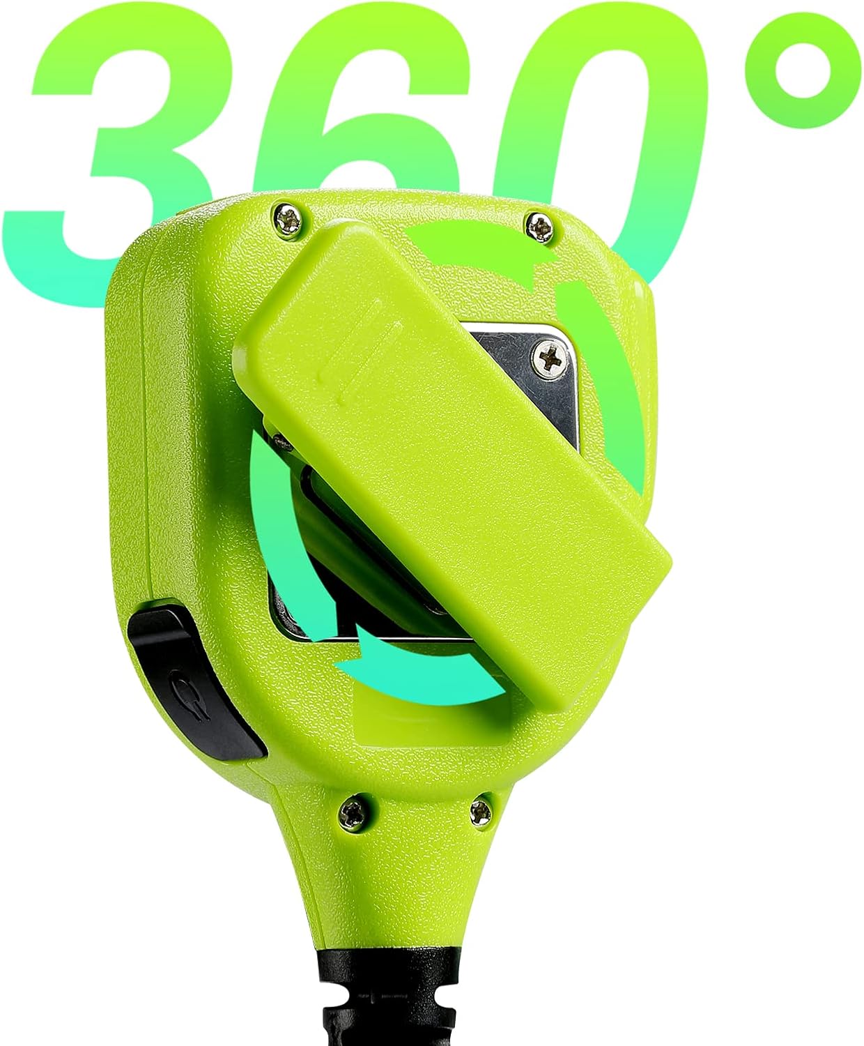 Waterproof Shoulder Speaker Mic 2 Pin Two Way Radio Microphone with 3.5mm Audio Jack Compatible with BaoFeng GT-5R / UV-5R, BTECH, Kenwood and Retevis Radios Walkie Talkie