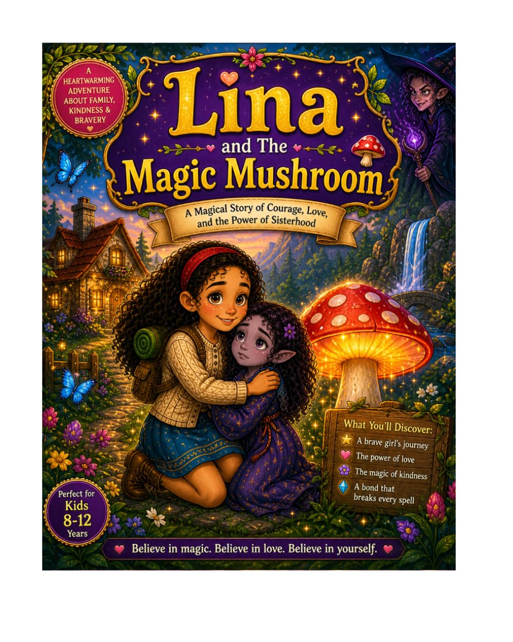 Lina and The Magic Mushroom: A Magical Story of Courage, Love, and Sisterhood