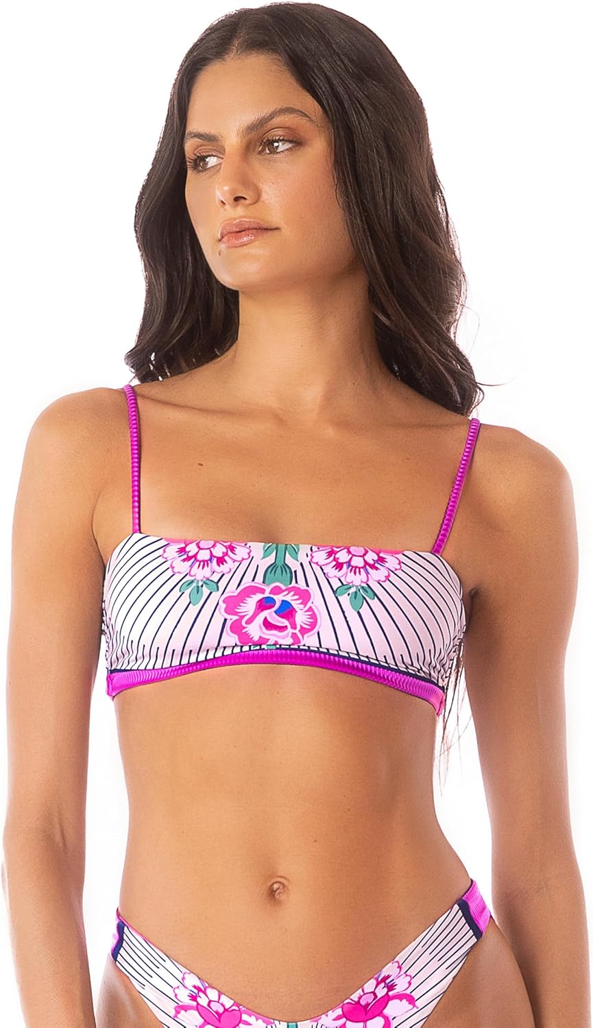 Maaji Women's Cerise Bouquet Vanessa Reversible Bralette