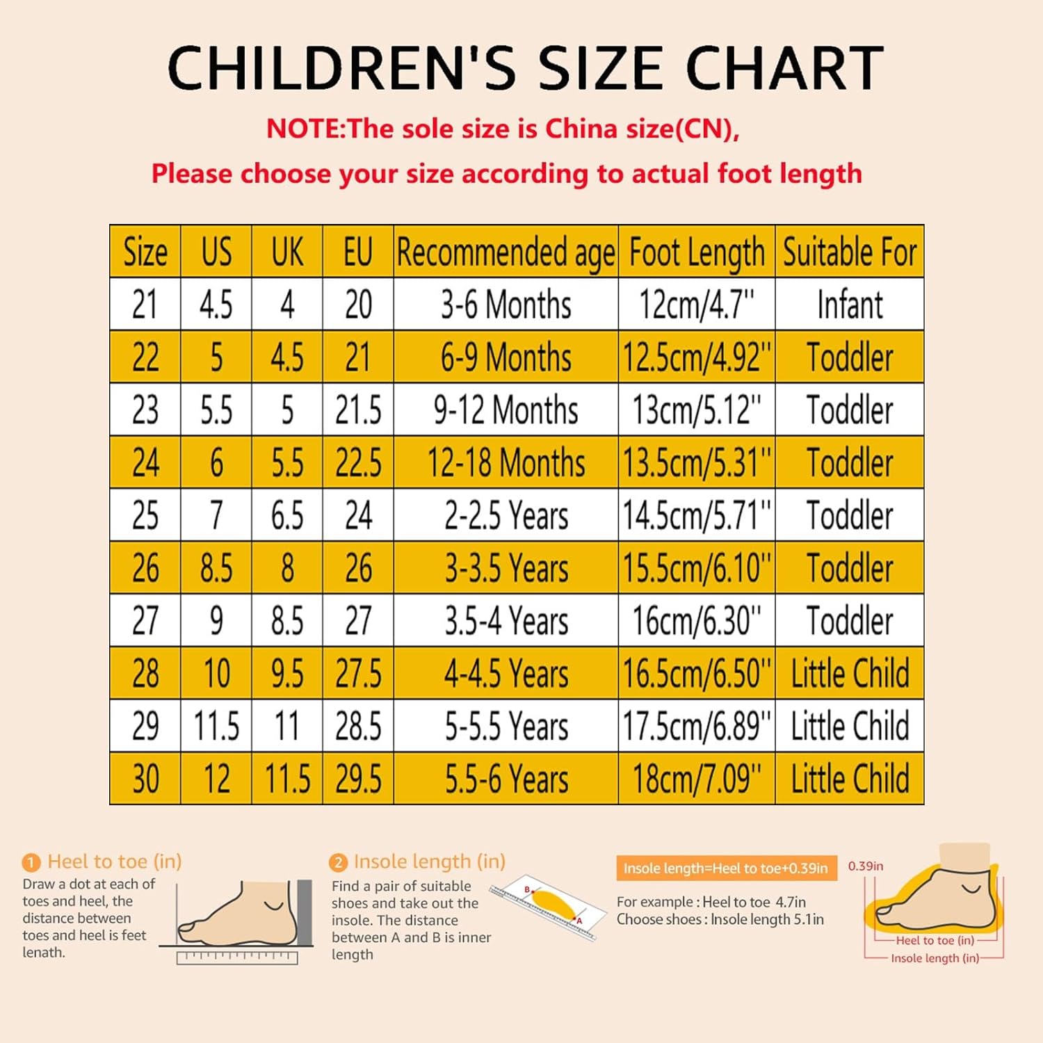 Girls Boys Snow Boots Warm Winter Fleece Lined Lightweight Outdoor Shoes for Cold Weather Toddler Kids Waterproof Anti-Slip Flat Ankle Booties Comfortable Casual Slip On Walking Boots - Image 6