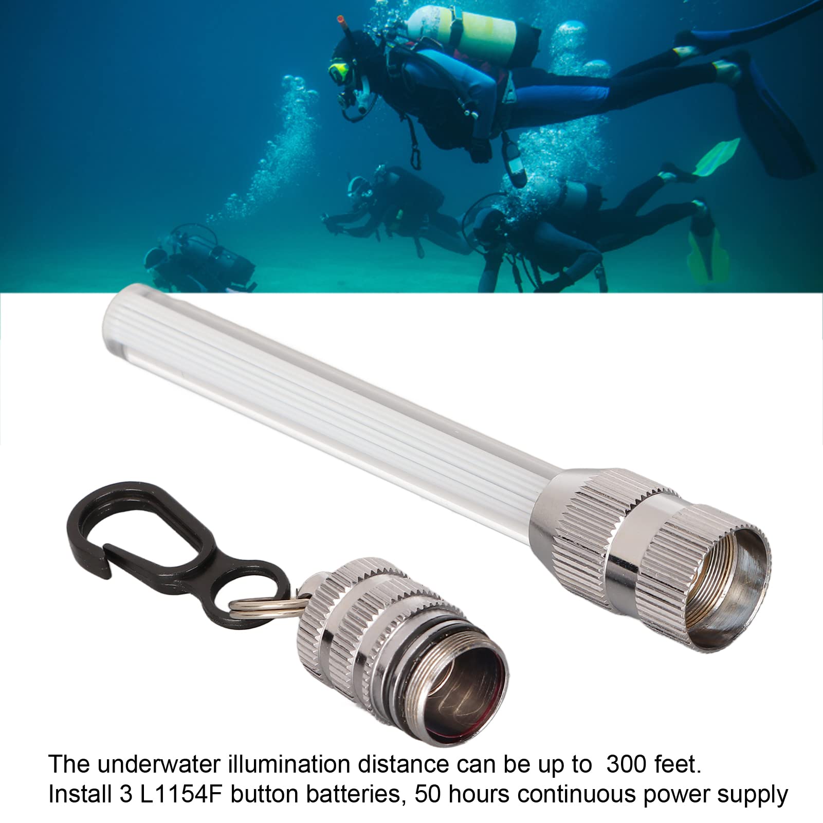 Torcia lumen led Beuchat per immersioni subacquee