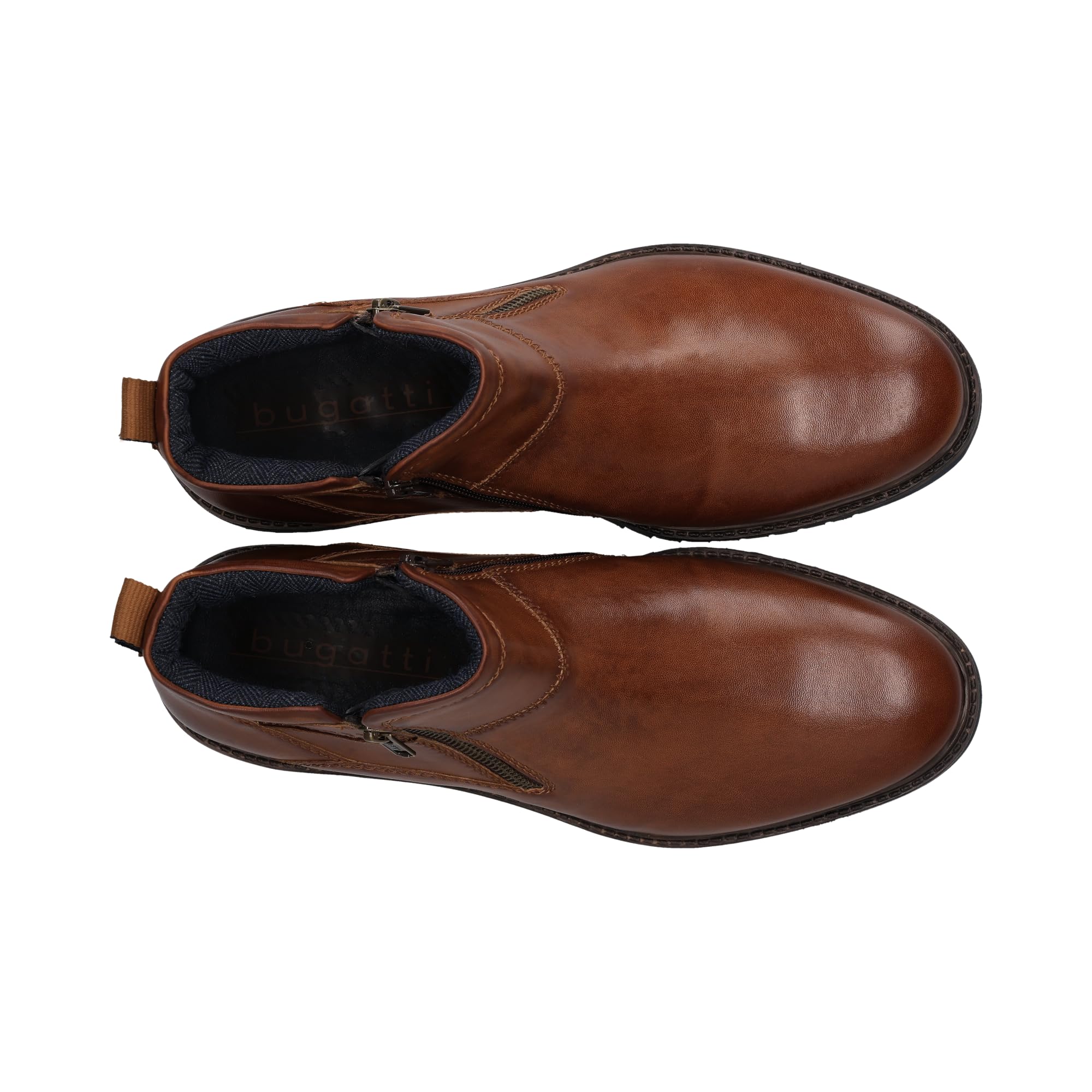 bugatti Męskie buty 3358373M5000-1000, szerokość normalna, sznurowanie