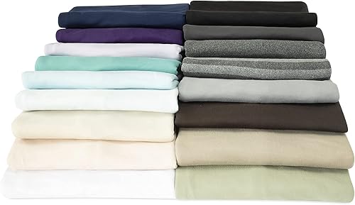 Miniatura 6 de N&Y HOME Juego de sábanas para cuna y 2 fundas de almohada, tamaño Queen, punto jersey