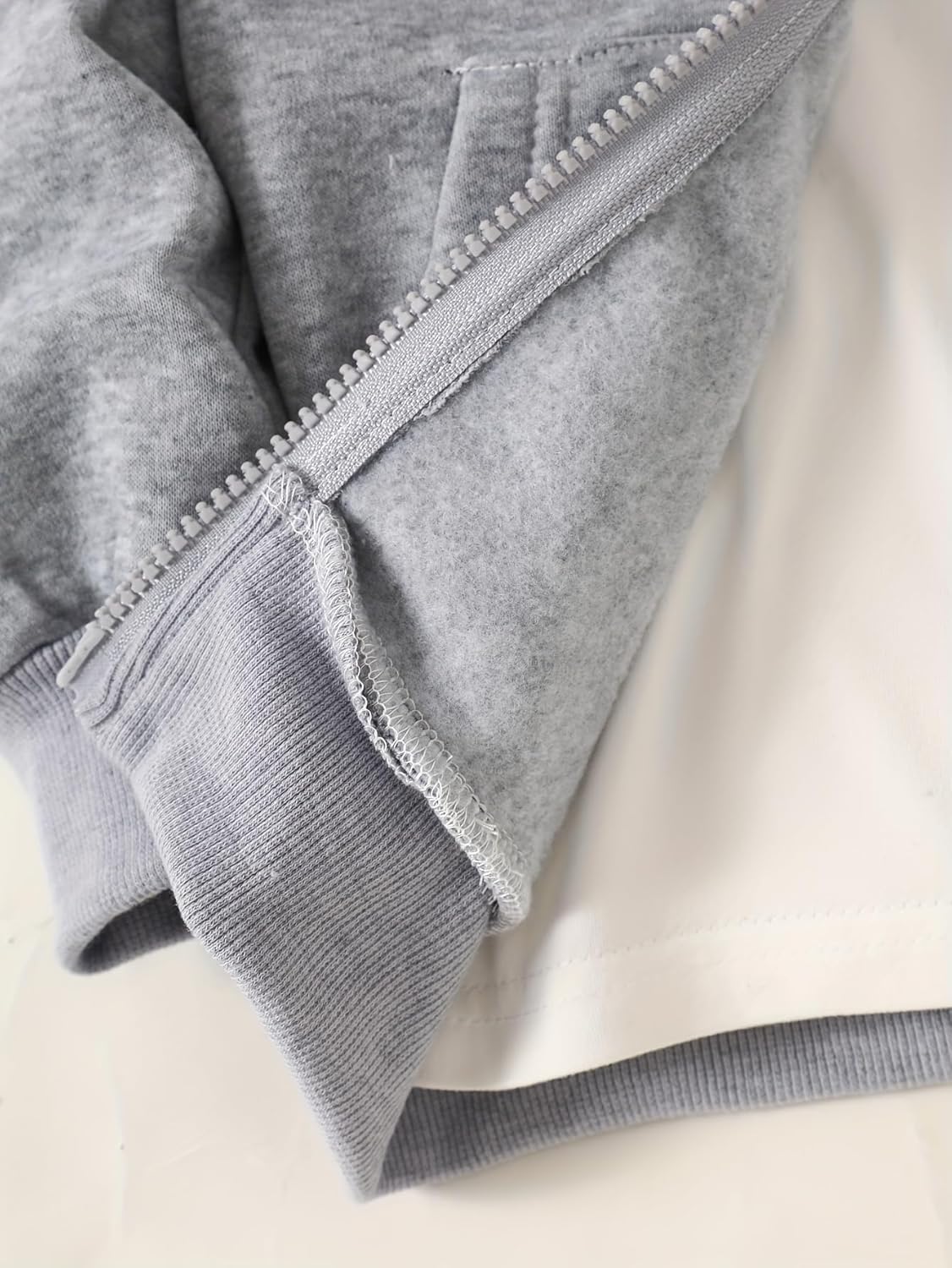 Boys Zip Up Hoodies 3 Packs Casual Long Sleeve Hooded Sweatshirts Kids Fall Winter Clothes Size 4-12Years - Image 5