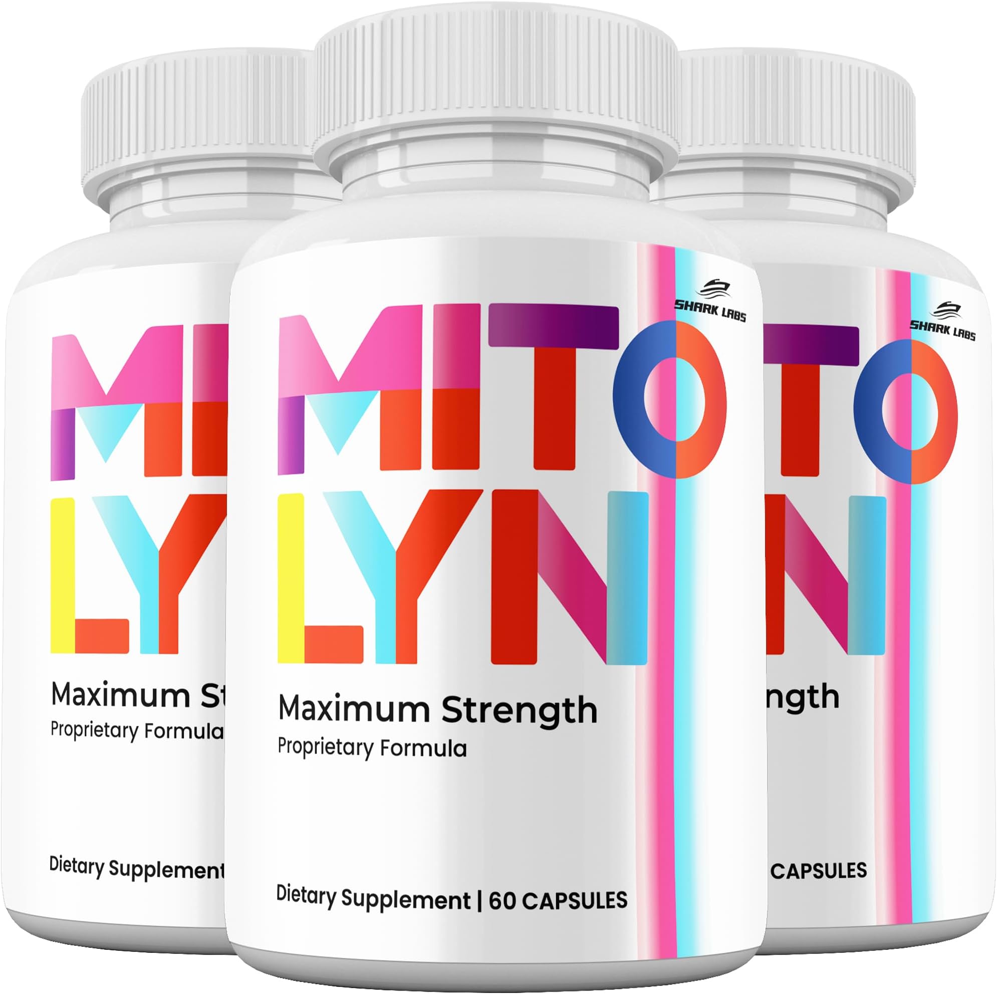 (3 Pack) Mitolyn Capsules, Advanced Formula Supplement, Mito Lyn Pills Official Maximum Strength Support