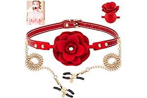 UTIMI Silicone Rose Mouth Ball Gag: Unleash Ecstasy & Bondage