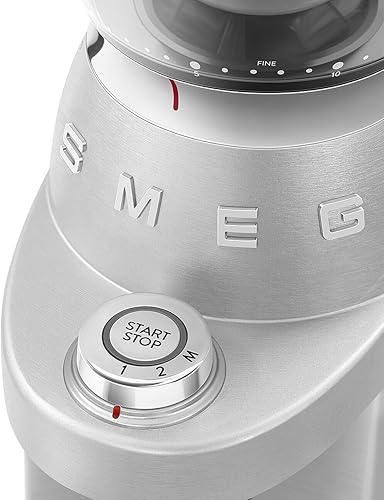 Miniatura 8 de SMEG Molinillo eléctrico de café expreso, acero inoxidable