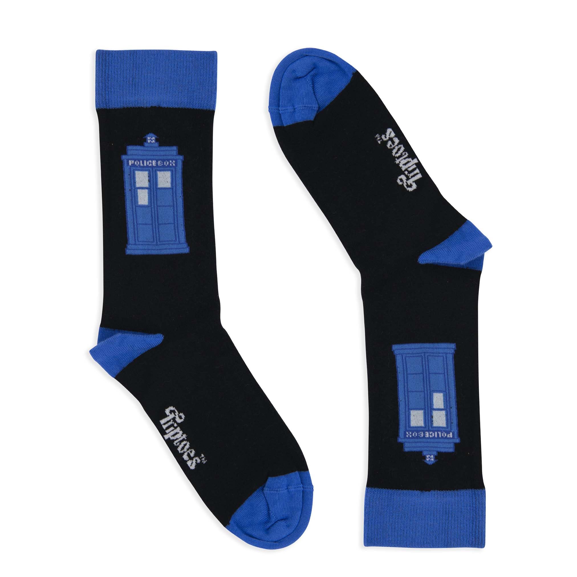 Triptoes Funky Socks Men - UK Novelty Colourful Bamboo British Socks, 7-11