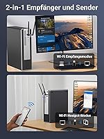 Vista 4 de UGREEN USB WiFi Adapter, AC1300 5dBi High Gain Dual Antennas, 5G/2.4G Dual Band, 164ft Wide Range, USB 3.0 WiFi Adapter for Desktop PC Laptop