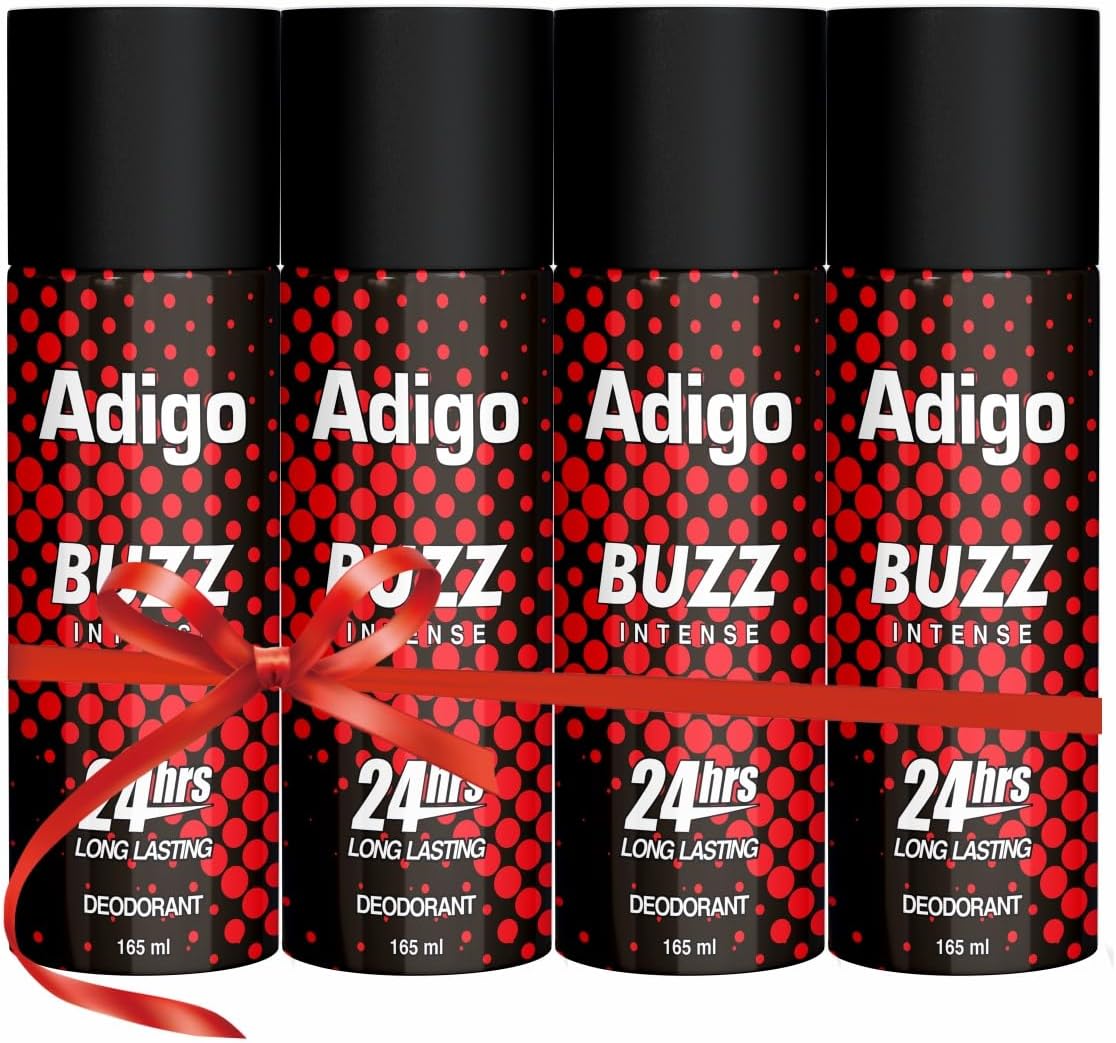 Buzz Deodorants Intense (Pack Of 4)
