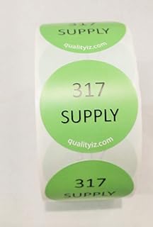 1.5", 317 Vaccine Supply Labels (100/roll)
