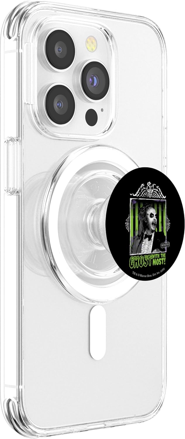 Beetlejuice Ghost PopSockets MagSafe PopGrip for iPhone