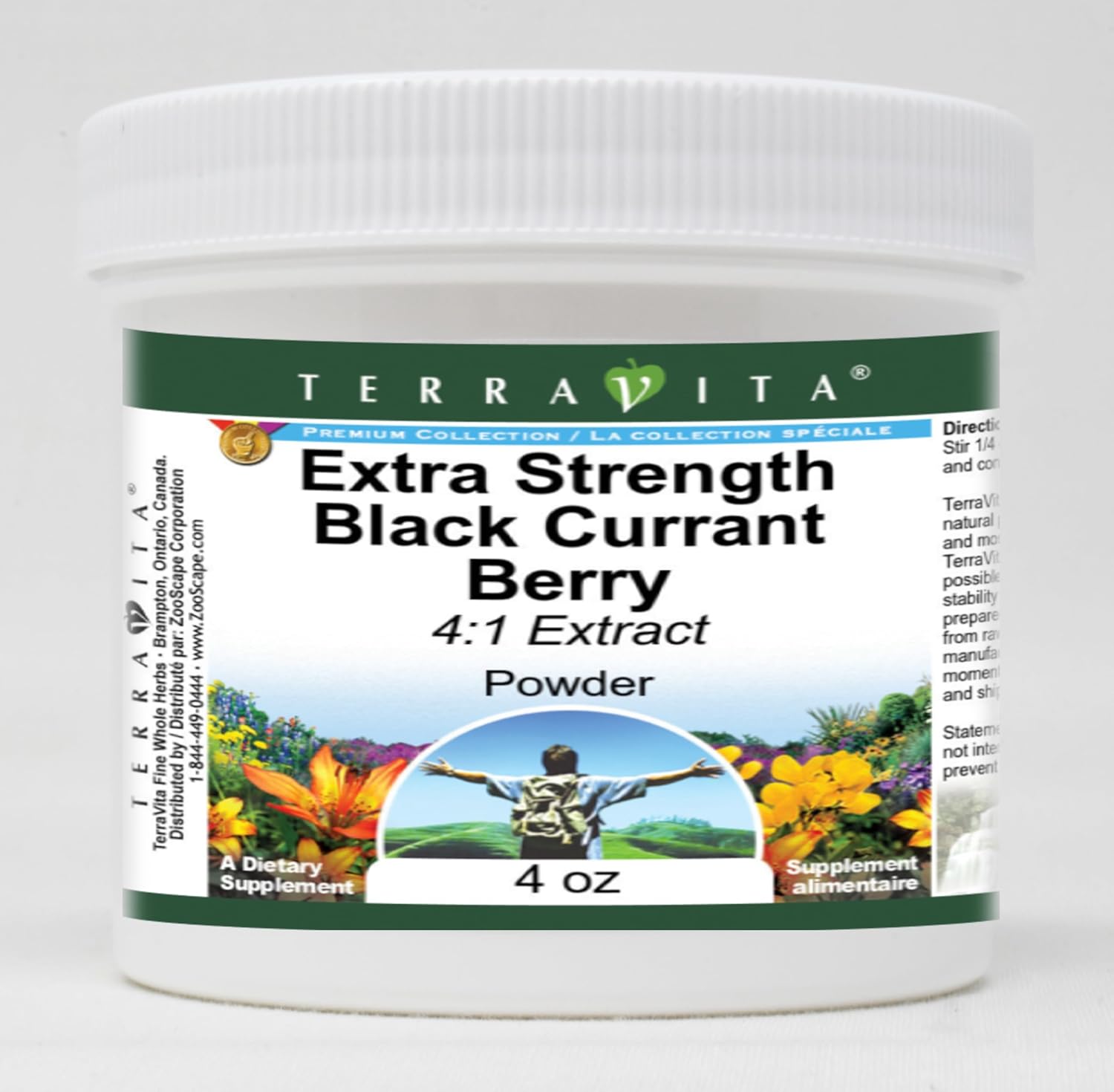 Extra Strength Black Currant Berry 4:1 Extract Powder (4 oz, ZIN: 514115) – 3 Pack
