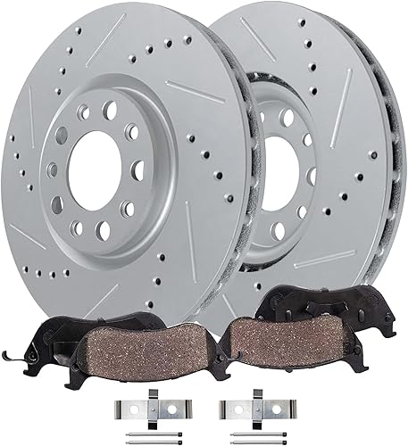 Miniatura 41 de Detroit Axle - Zapatas de freno para Toyota Sienna 2004-2010 con frenos de tambor traseros, pastillas de freno de cerámica delanteras con herrajes y