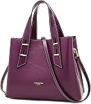 LAORENTOU Women Crossbody Handbags Cow Leather Satchel Handbags for Women Top-handle Shoulder Tote Purses