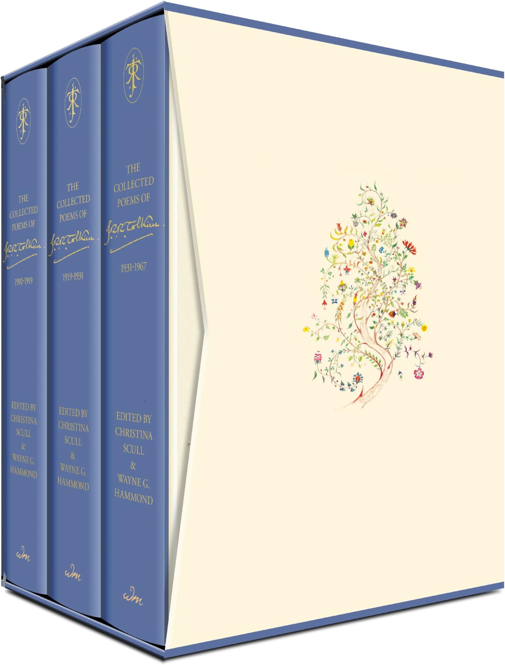 The Collected Poems of J.R.R. Tolkien Box Set: Three-Volume Box Set